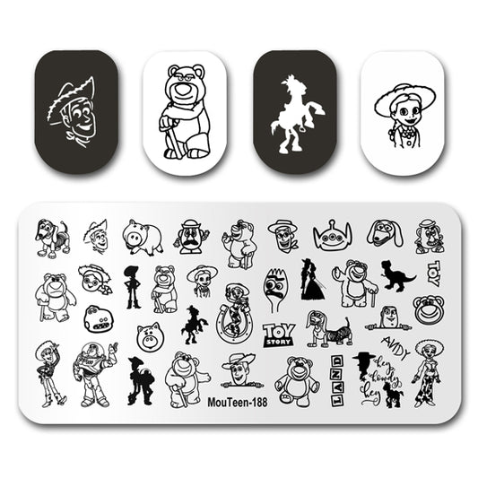 Toy Story Stamping Plate Mouteen-188