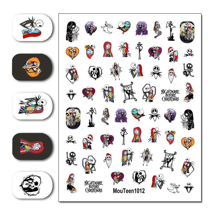 Disney Hot Mouteen1014 101 Spotted Dog Water Nail Sticker Nail Water Sticker for Nail Art Sticker Decal Art Decoration