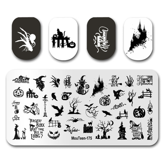 Buy Nail Art Stamping Plate - Designer Brands - MyDeal