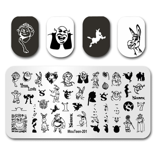 Shrek Stamping Plate Mouteen-201