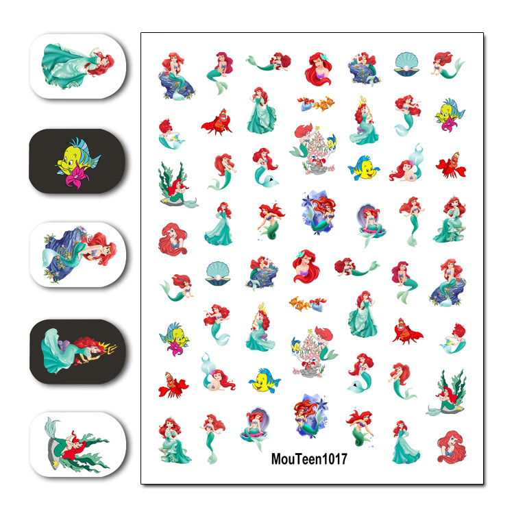 Disney Hot Mouteen1014 101 Spotted Dog Water Nail Sticker Nail Water Sticker for Nail Art Sticker Decal Art Decoration